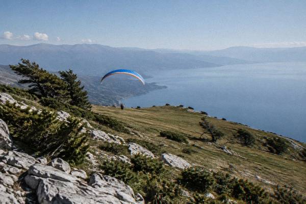 Paragliding Lake Ohrid