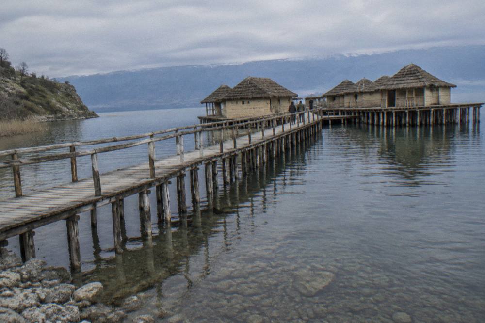 Lake Ohrid from the shore