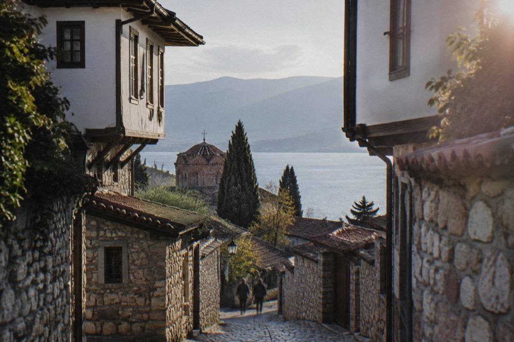 Shore of Lake Ohrid