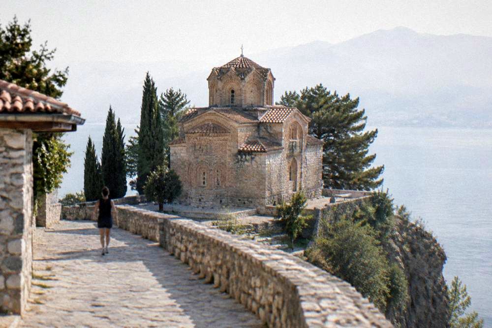 St John at Kaneo, Ohrid, ordinary daylight